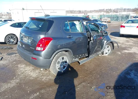 2016 Chevrolet Trax 1Ls from USA, damaged, VIN 3GNCJKSB6GL132656